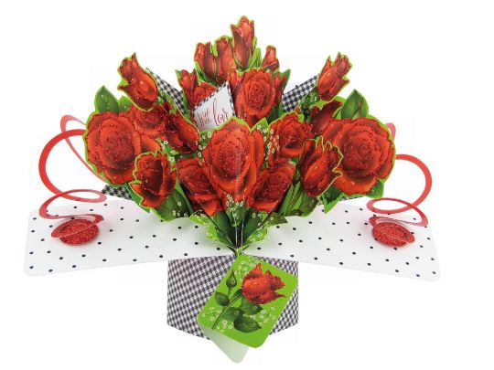 Picture of Roses Bouquet Blank