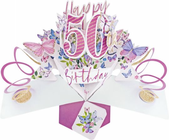 Picture of 50th Birthday Butterflies