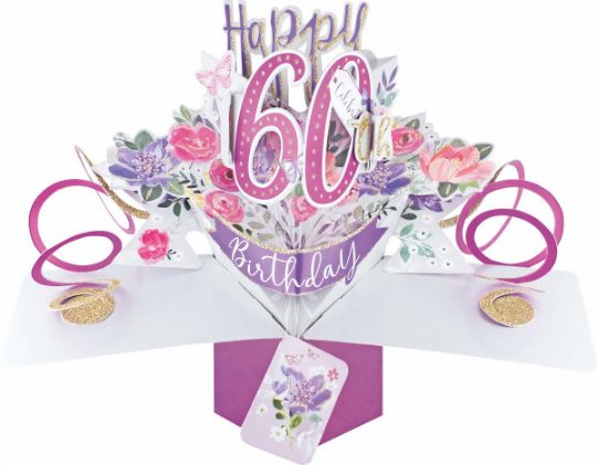 Picture of 60th Birthday Flowers