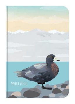 Picture of Notebook A6 Blue Duck