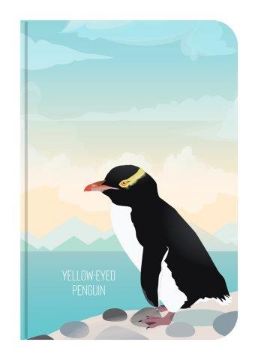 Picture of Notebook A6 Yellow Eyed Penguin