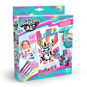 Picture of Airbrush Art Mini Poster Kit