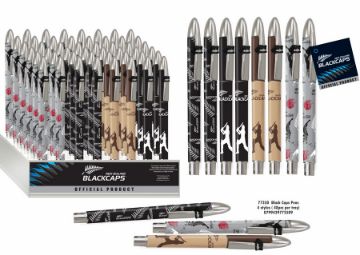 Picture of Black Caps Pens Asstd